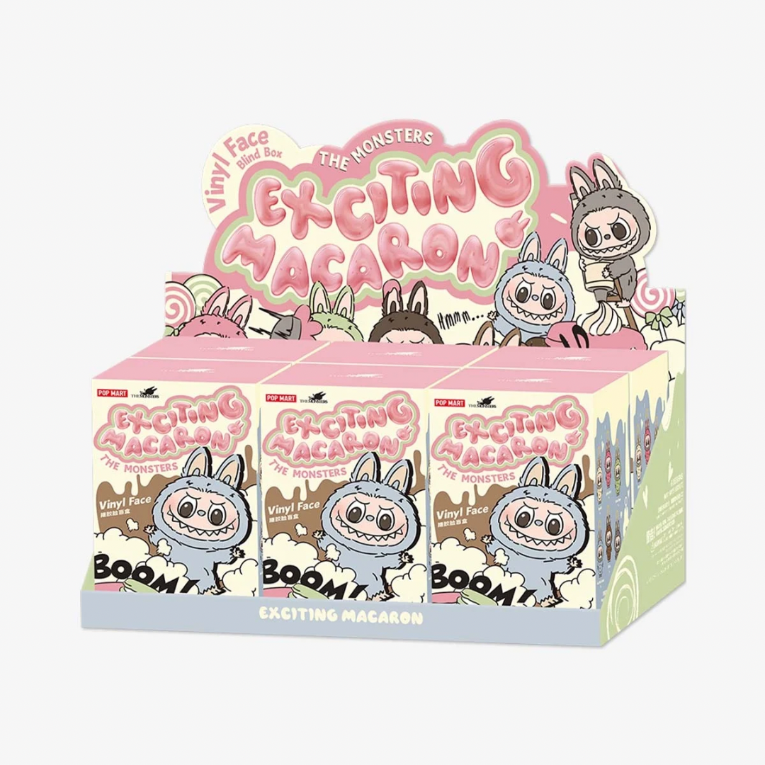 (TOFFEE) Labubu THE MONSTERS - Exciting Macaron Vinyl Face